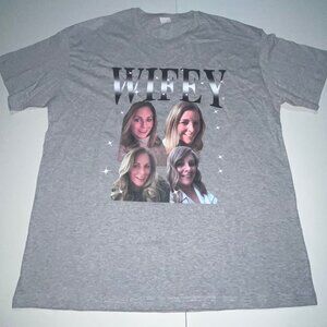 Wifey Size XL Gray Mens Funny Meme Short Sleeve T-shirt WIFEY